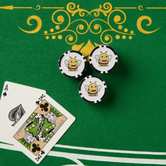 Honey Bee Poker Chip – Schattig