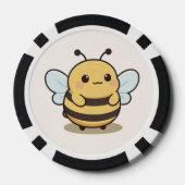 Honey Bee Poker Chip – Schattig (Achterkant)