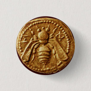 HONEY BEE RONDE BUTTON 3,2 CM