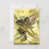 Honey Bee RSVP Kaartje (Achterkant)