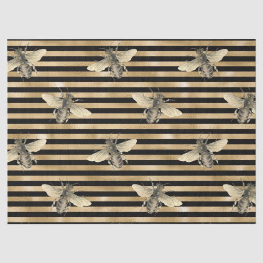 Honey Bee Series Design 10 Vloeipapier Tissuepapier (Voorkant)