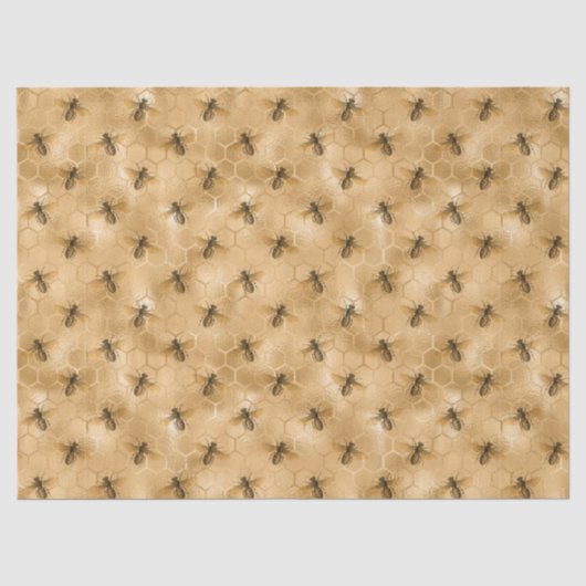 Honey Bee Series Design 13 Tissuepapier (Voorkant)