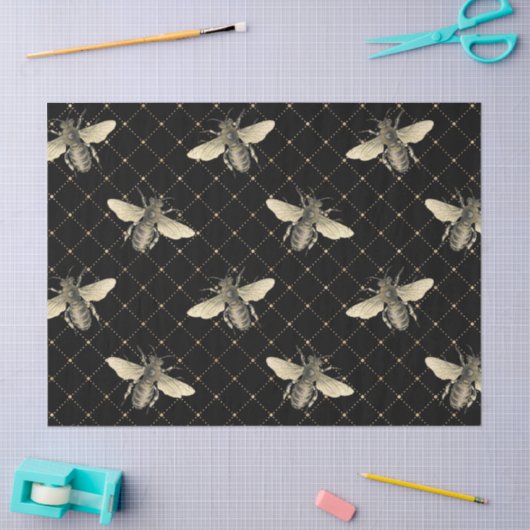 Honey Bee Series Design 4 Tissuepapier (Craft)