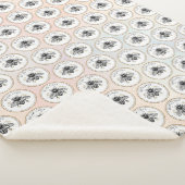 Honey Bee Sherpa Deken (3/4)