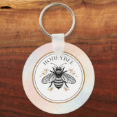 Honey Bee Sleutelhanger (Voorkant)