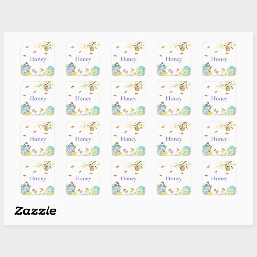 Honey Bee Sticker (Vel)