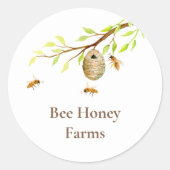 Honey Bee Sticker (Voorkant)