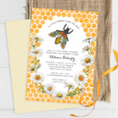 Honey Bee Sweet Little Honey Baby shower Kaart