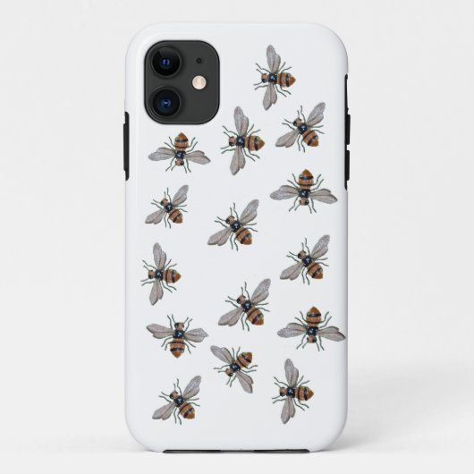 Honey Bee Telefoon Case (Achterkant)