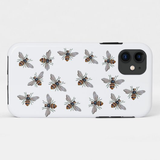 Honey Bee Telefoon Case (Achterkant (horizontaal))