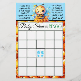 Honey bee thema bingo en wie weet mama best flyer