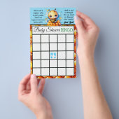 Honey bee thema bingo en wie weet mama best flyer (Hand)