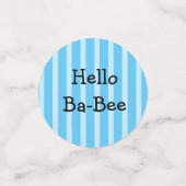 Honey Bee Theme Baby shower Confetti (Kleine voorkant)