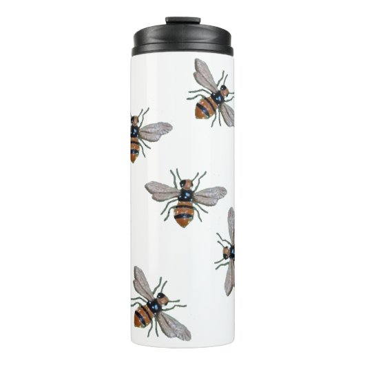 Honey Bee Thermal Tumbler Thermosbeker (Voorkant)
