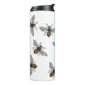 Honey Bee Thermal Tumbler Thermosbeker (Gedraaid links)