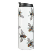 Honey Bee Thermal Tumbler Thermosbeker (Geroteerd rechts)