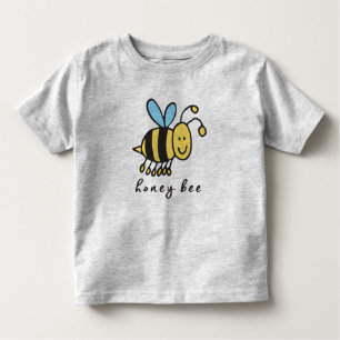 Honey Bee Toddler Top of T-Shirt
