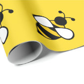 Honey Bee Verjaardagsfeest Zomer Inpakpapier (Rol Hoek)