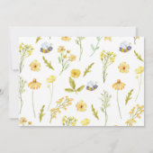 Honey Bee Verjaardagsfoto Dank u kaart Bumble Bee (Achterkant)