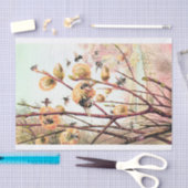 Honey bee vintage illustration wrapping paper tissuepapier (Craft)