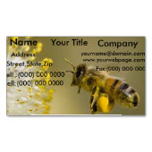 Honey Bee Visitekaartje magneten (Voorkant)