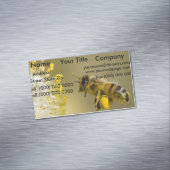 Honey Bee Visitekaartje magneten (Voorbeeld)