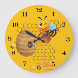Honey Bee wandklok