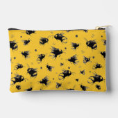 Honey Bee Waterverf Accessoire Pouch Gift voor Mam Etui (Achterkant)