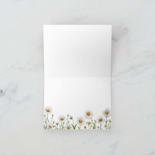 Honey Bee Waterverf Baby shower Bedankt Card | (Binnen)