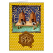 HONEY BEE WAX SEAL, BEEKEEPER/bijenteelt (Voorkant)