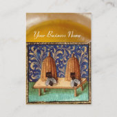 HONEY BEE WAX SEAL, BEEKEEPER/bijenteelt Visitekaartje (Achterkant)