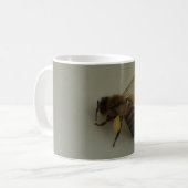 Honey Bee White Coffee Mok (Voorkant links)