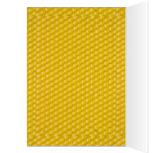 HONEY BEE YELLOW BROWN WAX SEAL (Binnen (Links))