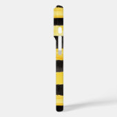 Honey Bee Zwart Goud Geel Kerstmis Case-Mate iPhone Case (Achterkant / Links)