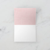 Honey Beer Baby shower Hartelijk dank Bedankkaart (Binnen)