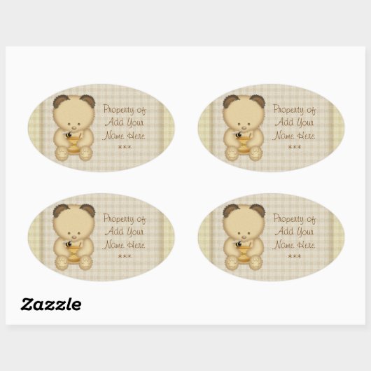 Honey Beer Bookplate Stickers (Vel)