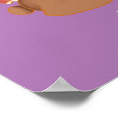 Honey Beer & Friends, DIY Naam Wit Script Poster (Hoek)