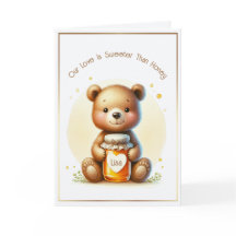 Honey Beer Valentijnsdag Custom Korte Meisjes Naam