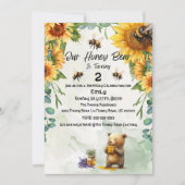 Honey Beer Verjaardagsfeest/Feest Kaart (Voorkant)