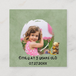 Honey beer verjaardagsfeestje informatiekaartje