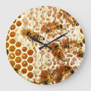 HONEY BEES 2 GROTE KLOK