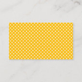 Honey & Bees Baby Shower Diaper Raffle Ticket  Informatiekaartje (Achterkant)