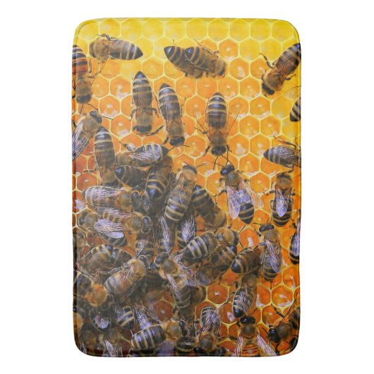 HONEY BEES BADMAT (Voorkant Verticaal)