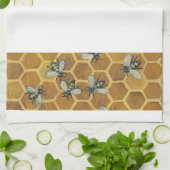 Honey Bees Kitchen Towel Theedoek (Gevouwen)