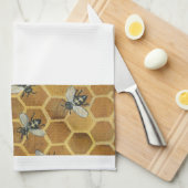 Honey Bees Kitchen Towel Theedoek (Quarter Fold)