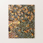 Honey Bees Puzzle Legpuzzel (Verticaal)