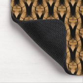 Honey Beige Modern Classic Mousepad Muismat (Hoek)