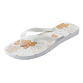 Honey Bijenkam Abstracte print slippers Teenslippers (Schuin)