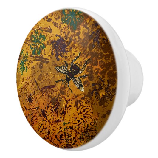 Honey Bijenknop pull Keramische Knop (Rechts)
