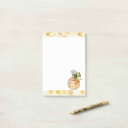 Honey Bloom Parfum Post-it® Notes (Op bureau)